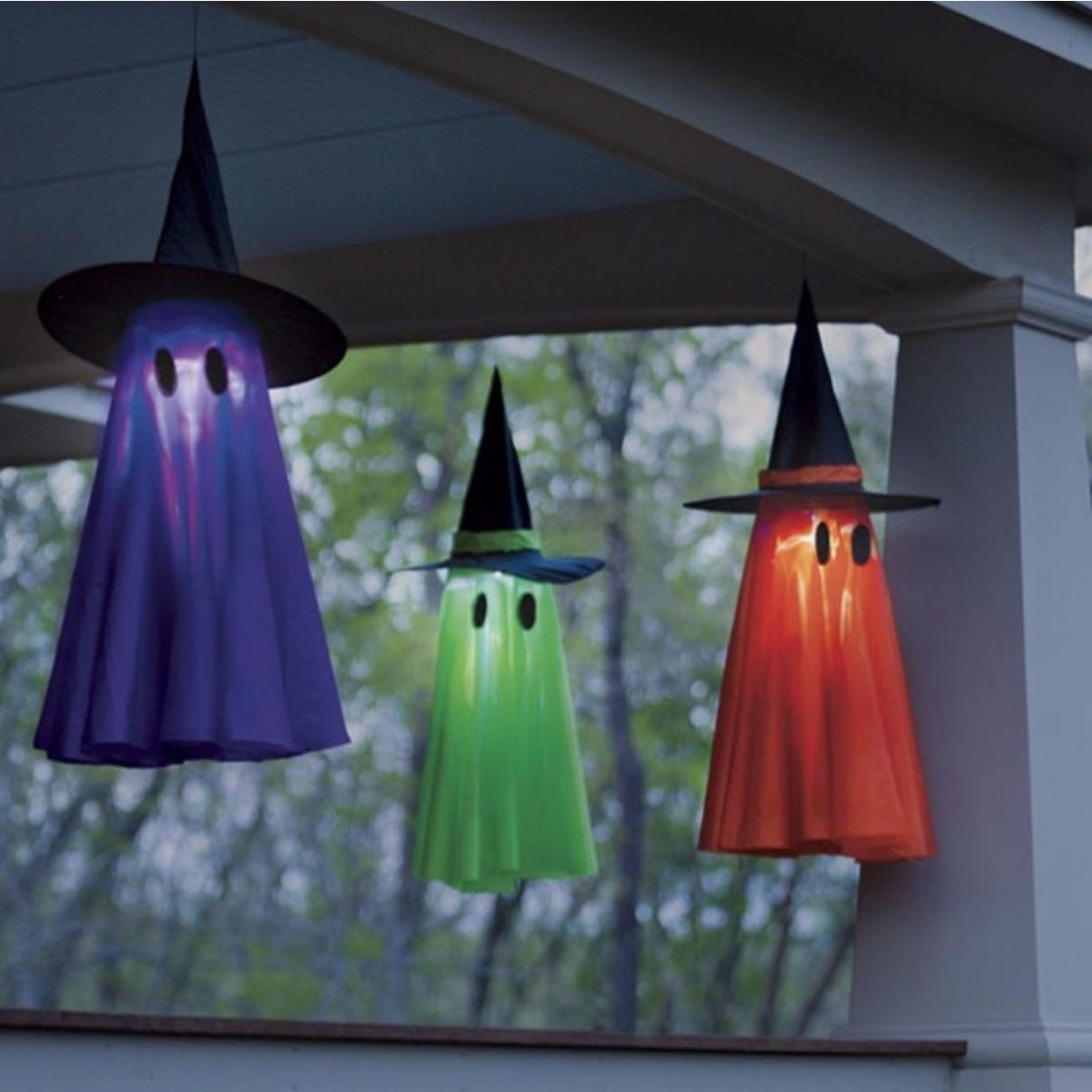 Lámparas para decorar el jardín en Halloween