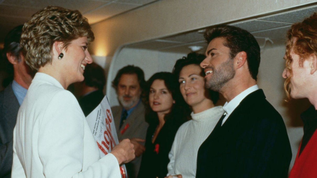 Princesa Diana y George Michael
