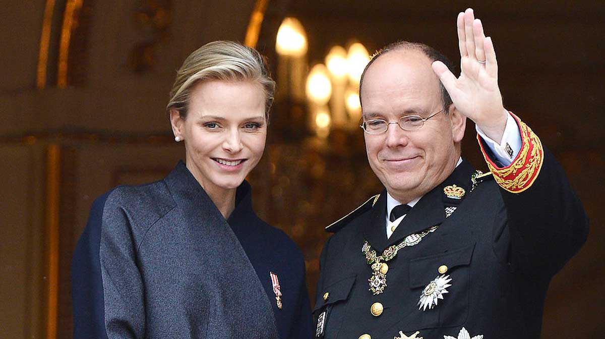 Charlene y Alberto de Mónaco (getty)  