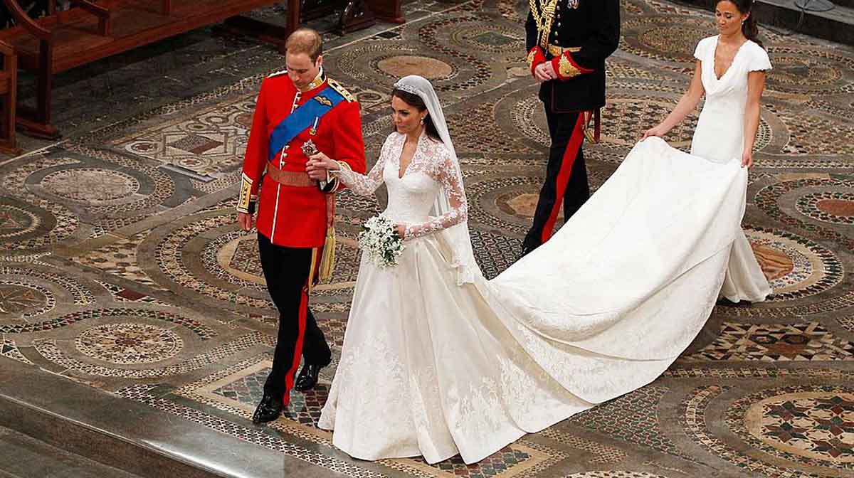 Vestido de novia de Kate Middleton (2011)