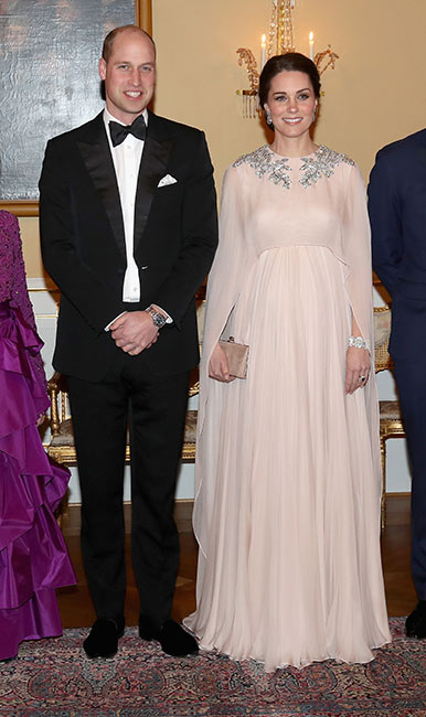 Kate Middleton y William en Noruega