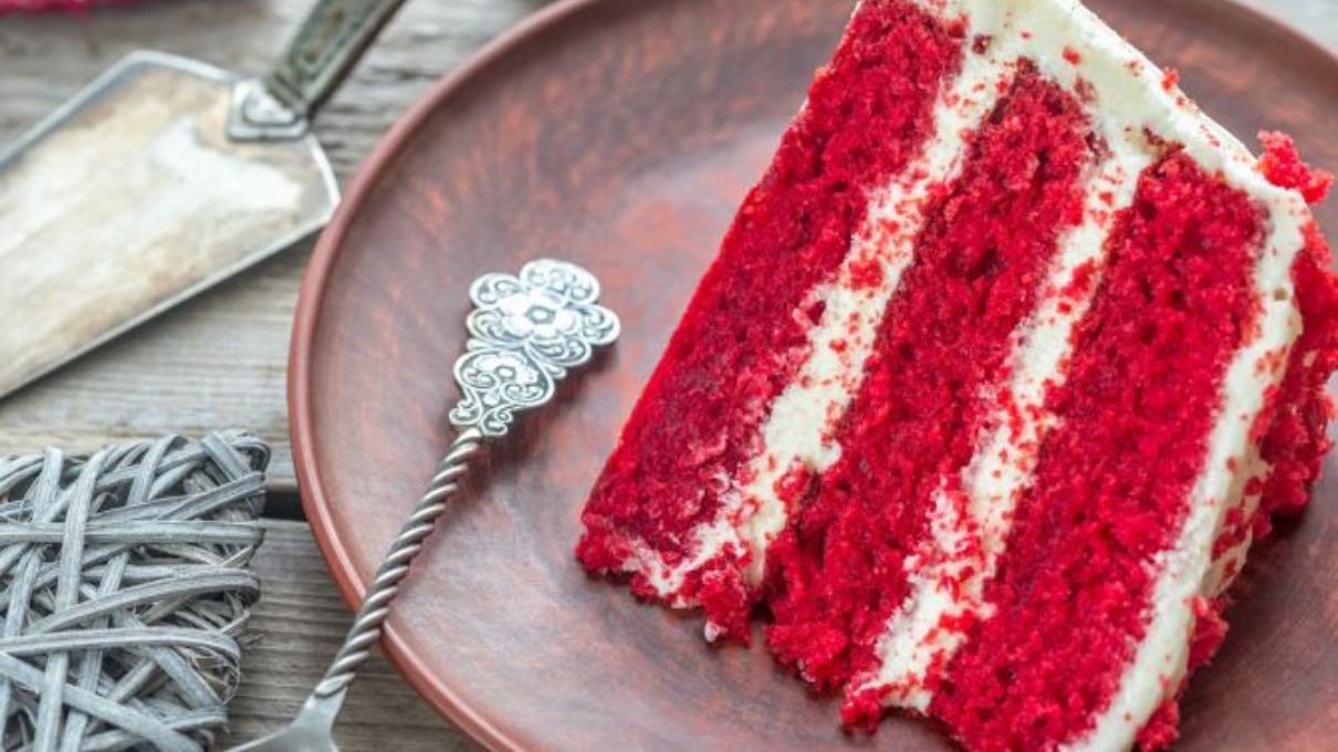 Pastel red velvet keto