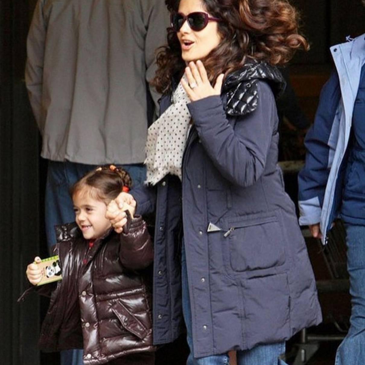 Valentina Paloma Pinault y Salma Hayek