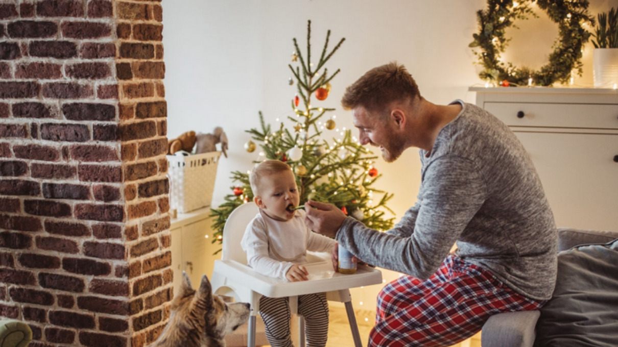 Menñu navideño para niños