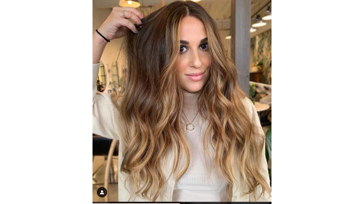 Balayage caramelo