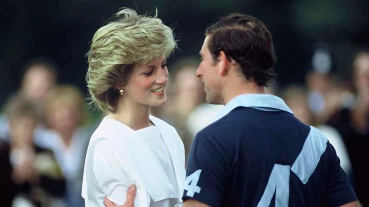 Princesa Diana y el príncipe Carlos