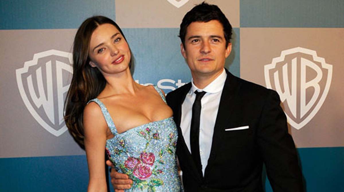 Orlando Bloom y Miranda Kerr