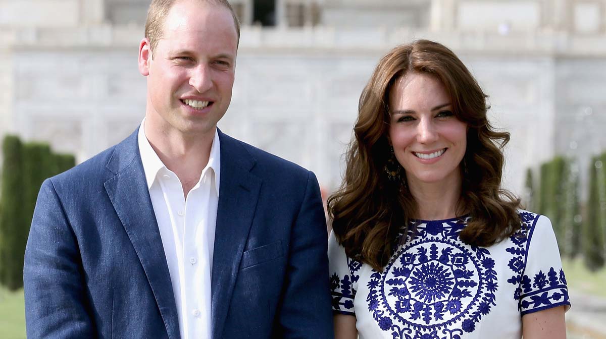 Kate Middleton (41) y el príncipe William (40)