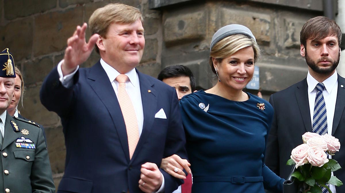 Máxima de Holanda (51) y Guillermo de Holanda (55)