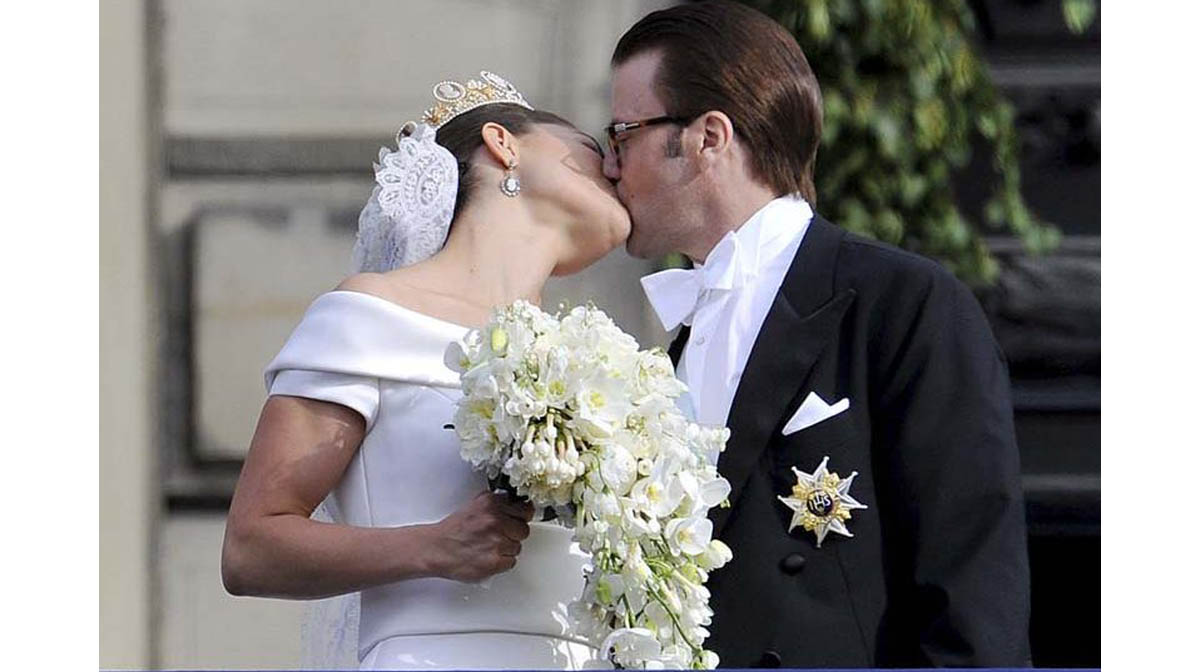Victoria de Suecia y Daniel Westling