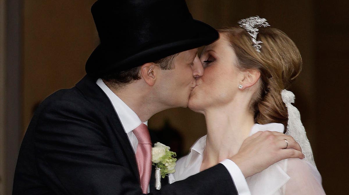 Jorge Federico príncipe de Prusia y la princesa Sophie de Isenburg
