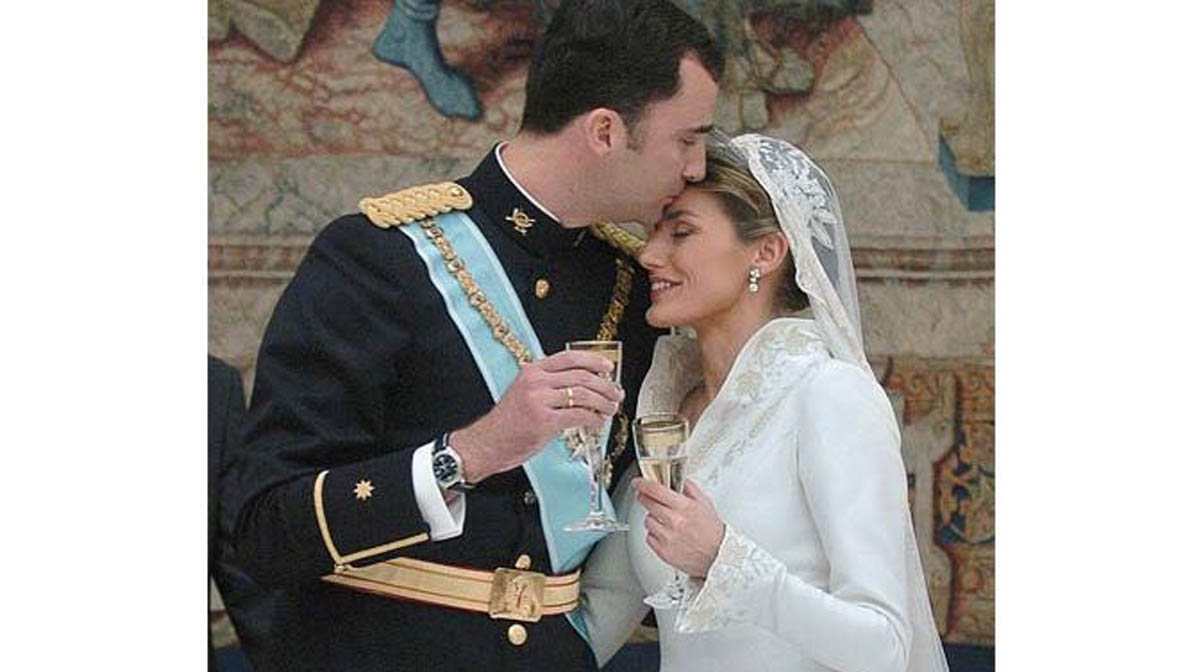 La reina Letizia y el rey Felipe VI