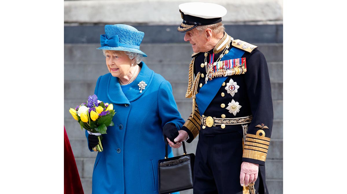 Reina Isabel II y príncipe Felipe