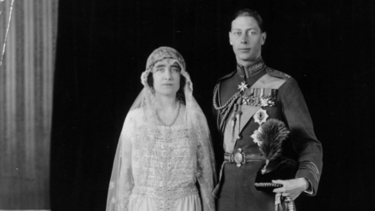Jorge VI y la Reina Madre