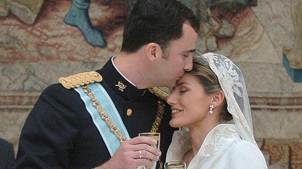 La reina Letizia y el rey Felipe VI