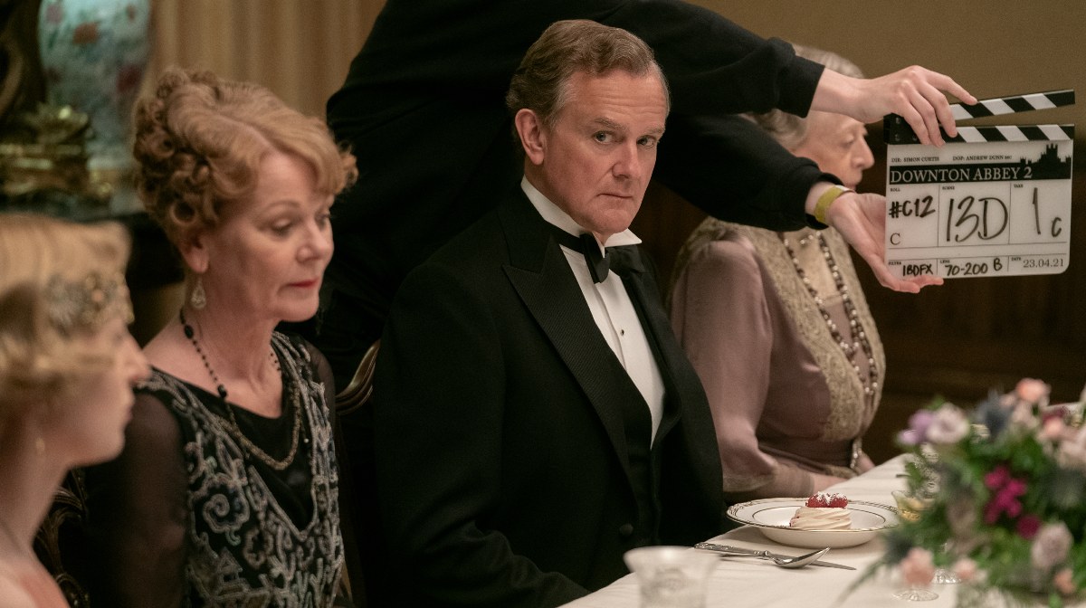 El elenco de 'Downton Abbey: A New Era' en el set de la película