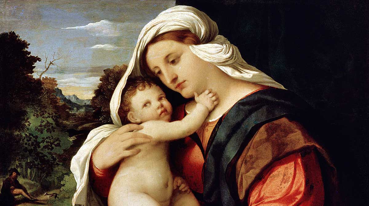 'Virgen y niño'