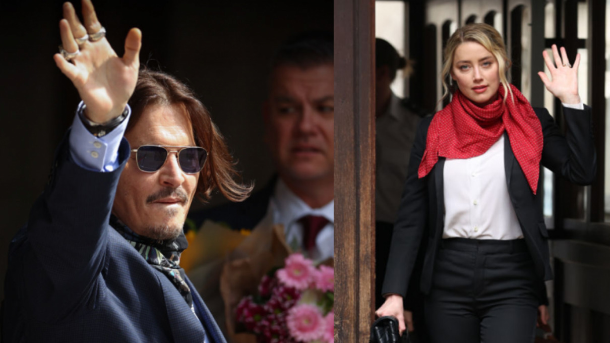 Johnny Depp gana juicio por difamación contra  Amber Heard