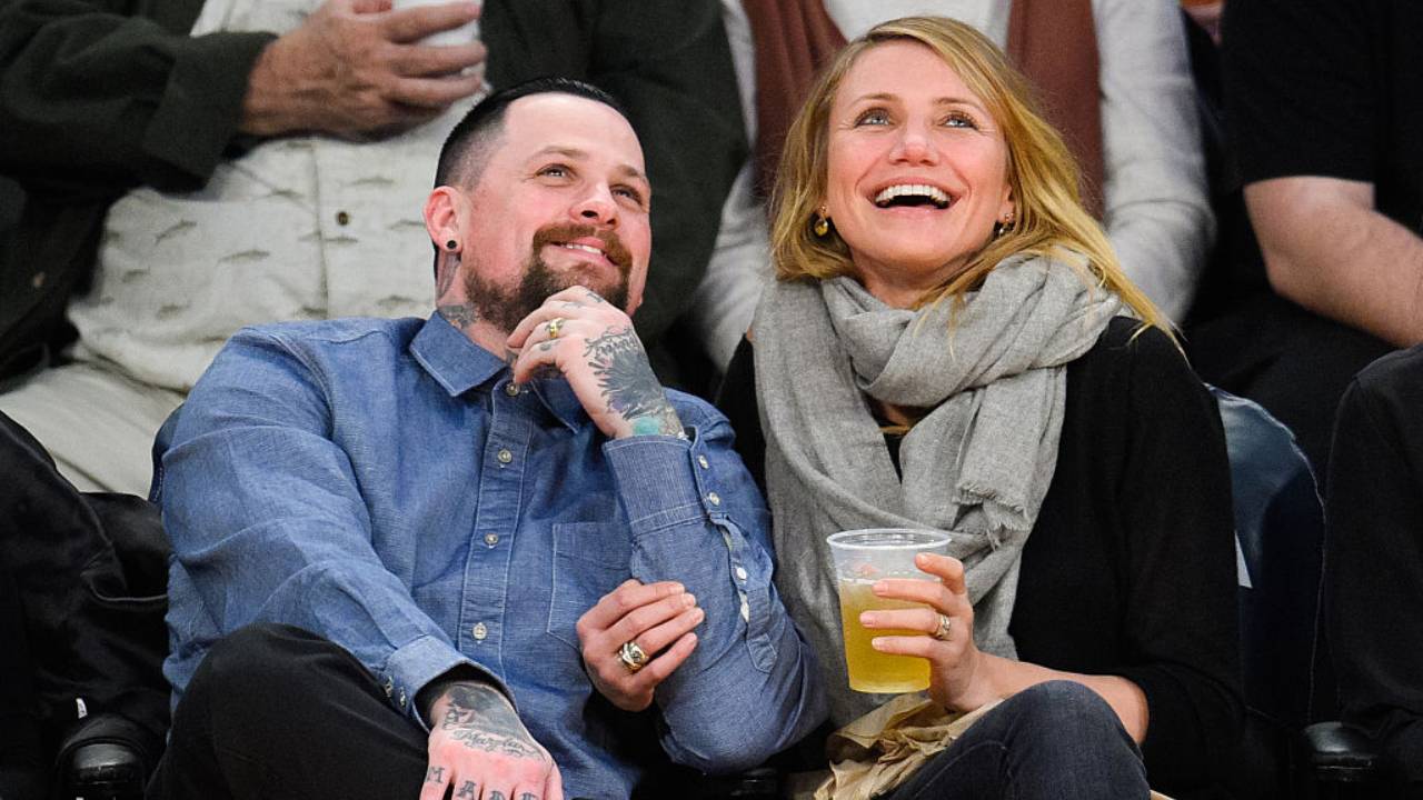 Cameron Diaz y Benji Madden