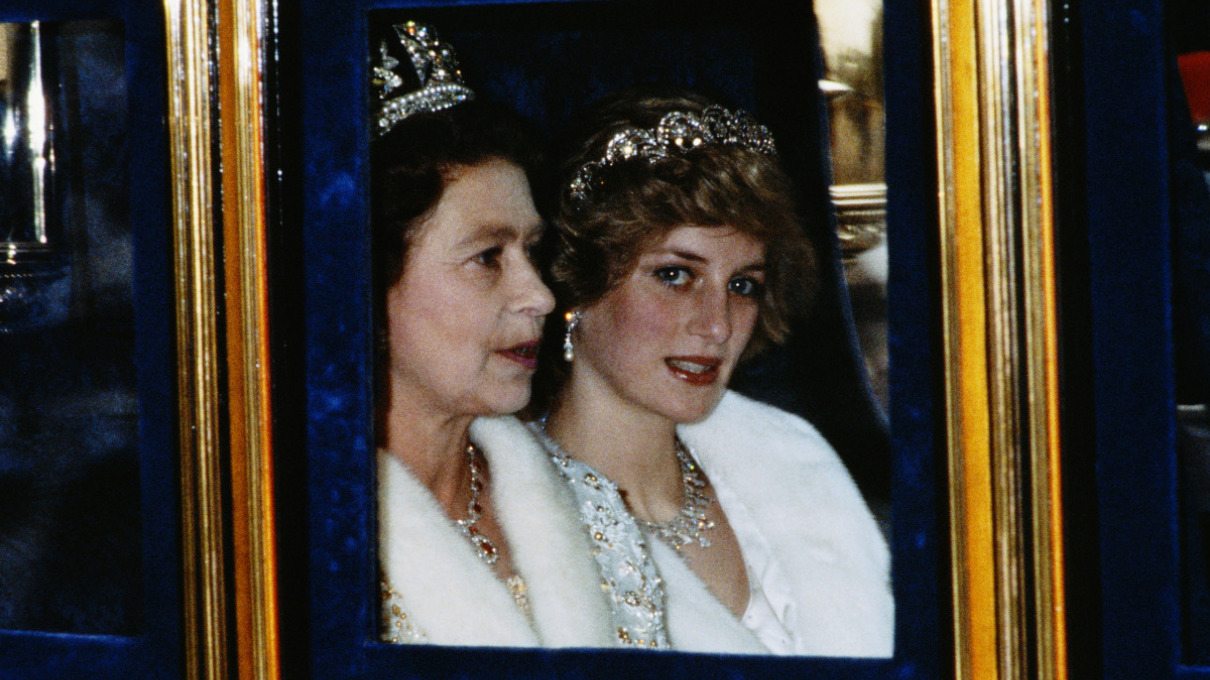 Cómo era la relación de la princesa Diana con la reina Isabel II