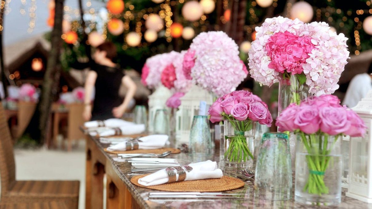 Flores para una boda