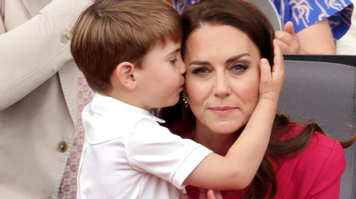 gestos caras príncipe louis jubileo kate middleton