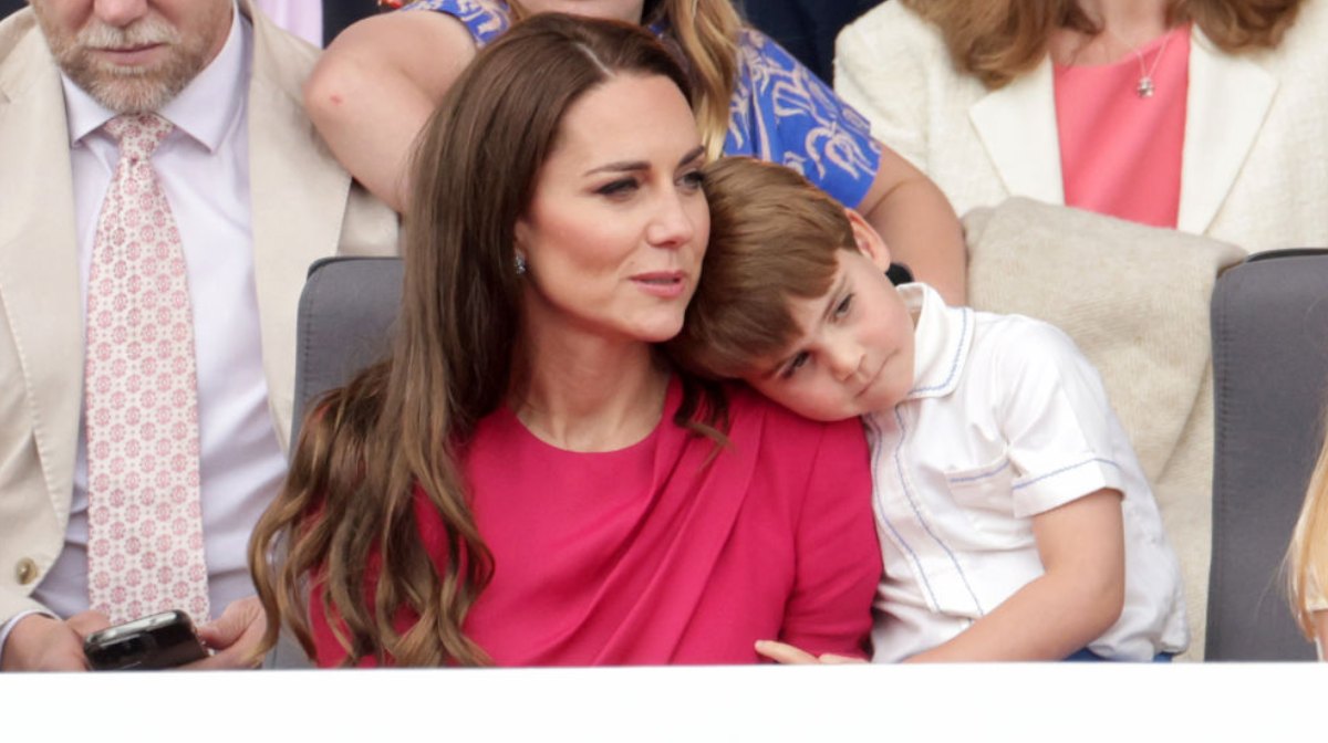 gestos caras príncipe louis jubileo kate middleton