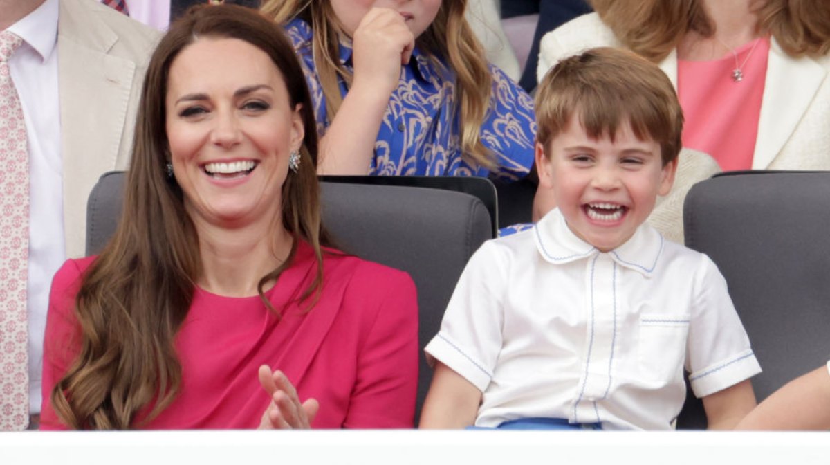 gestos caras príncipe louis jubileo kate middleton