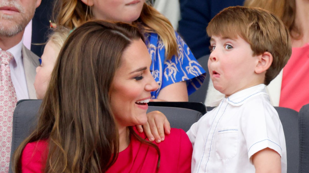 gestos caras príncipe louis jubileo kate middleton