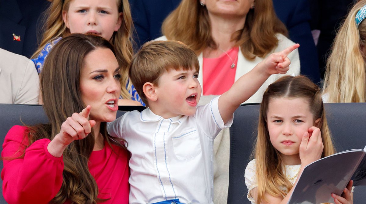 gestos caras príncipe louis jubileo kate middleton