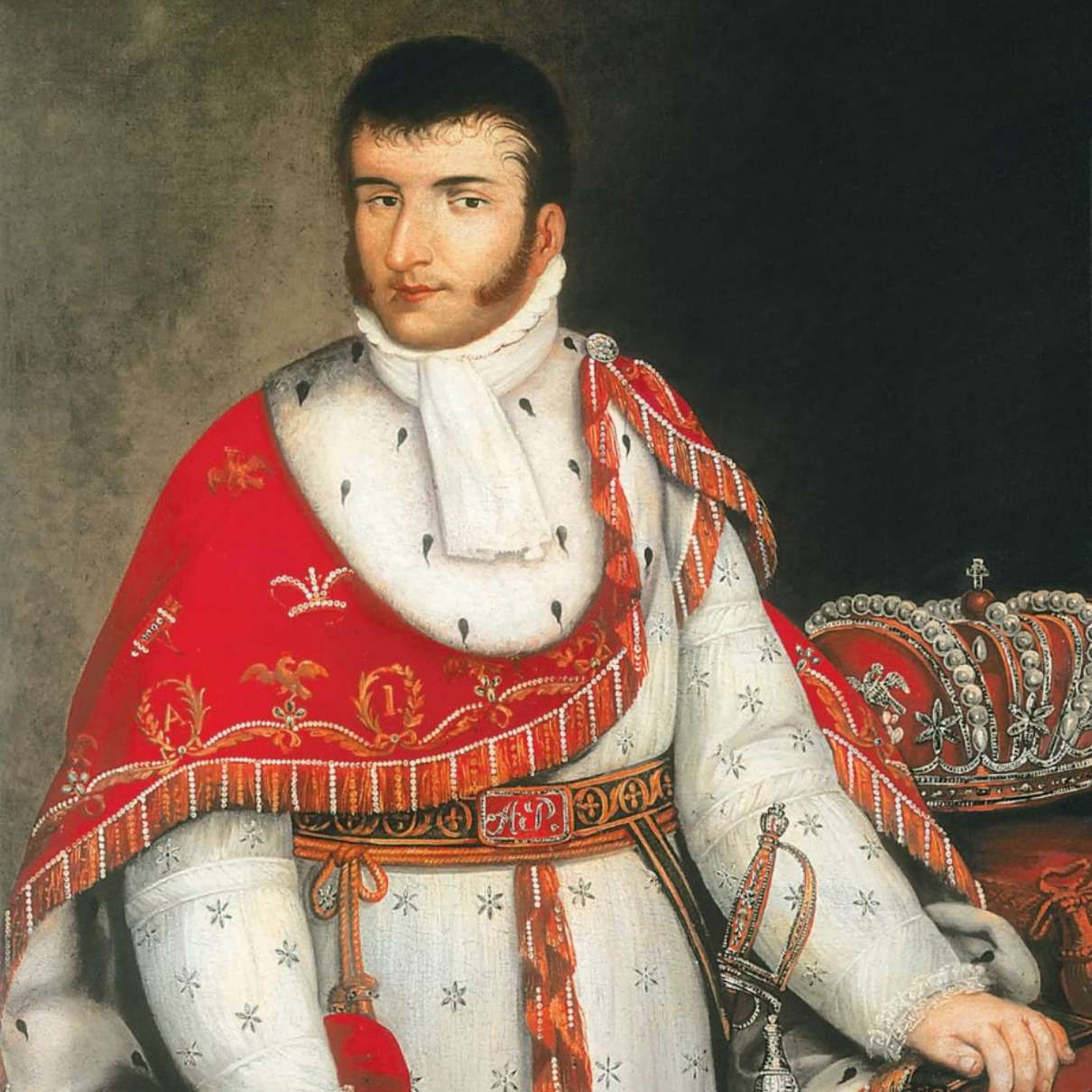 Coronación de Agustín de Iturbide como Agustín I