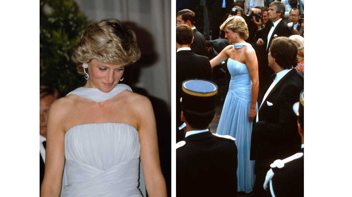 El hermoso vestido de Lady Di para el Festival de Cannes