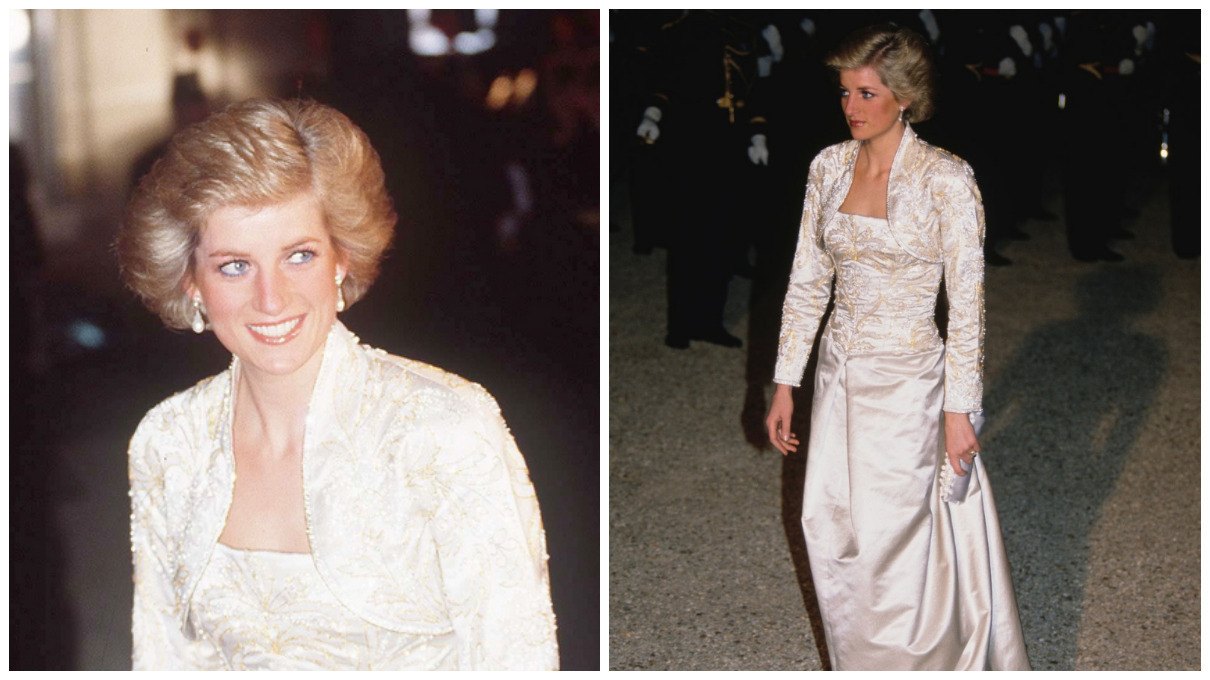 Vestidos caros de la princesa Diana