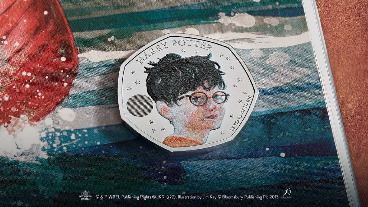 monedas de coleccion de Harry Potter