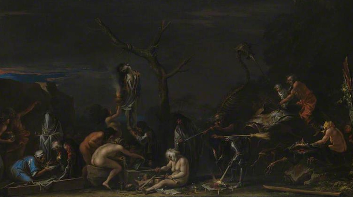 Salvator Rosa, 'Witches at their Incantations'