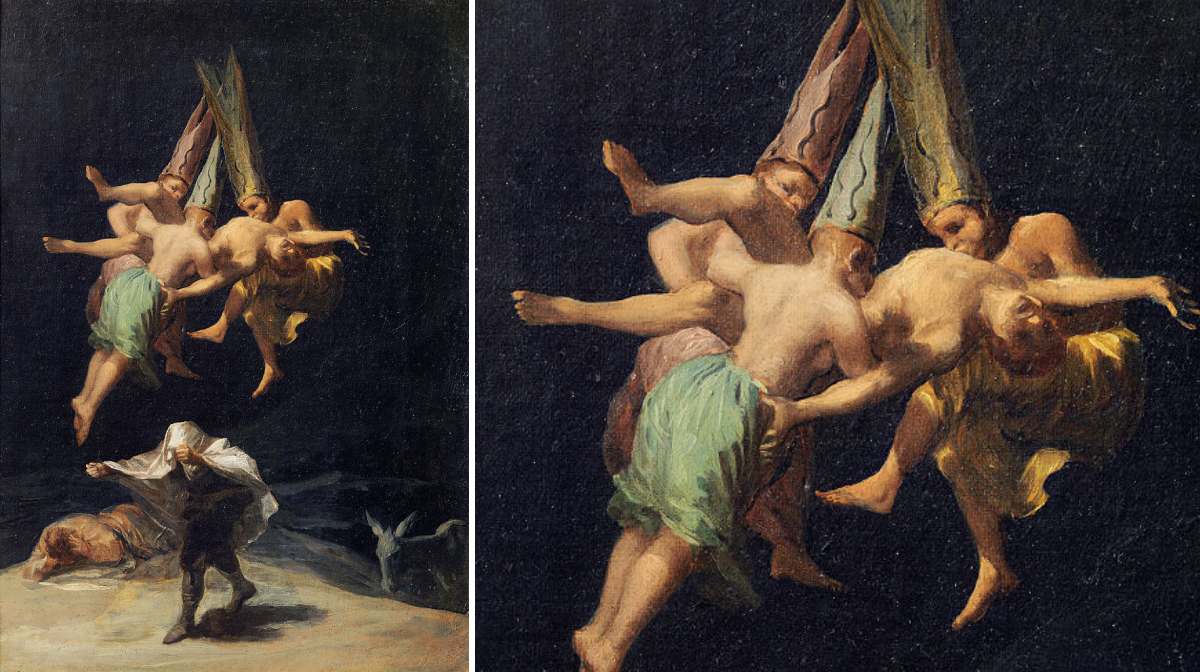 Francisco Goya, 'Witches Flight'