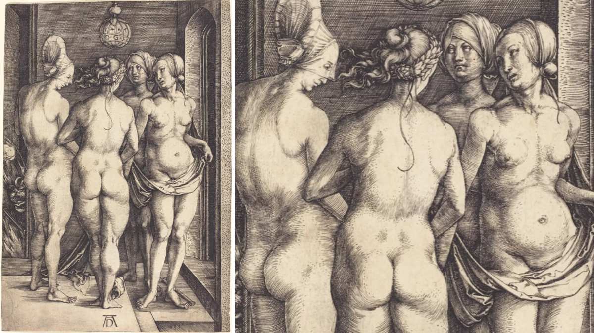 Albrecht Dürer, 'The Four Witches'