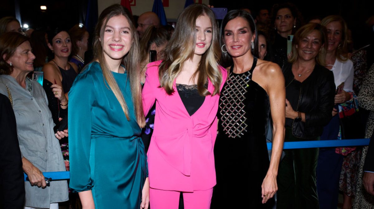 Sofía, Leonor y Letizia en el concierto para los premios princesa de Asturias