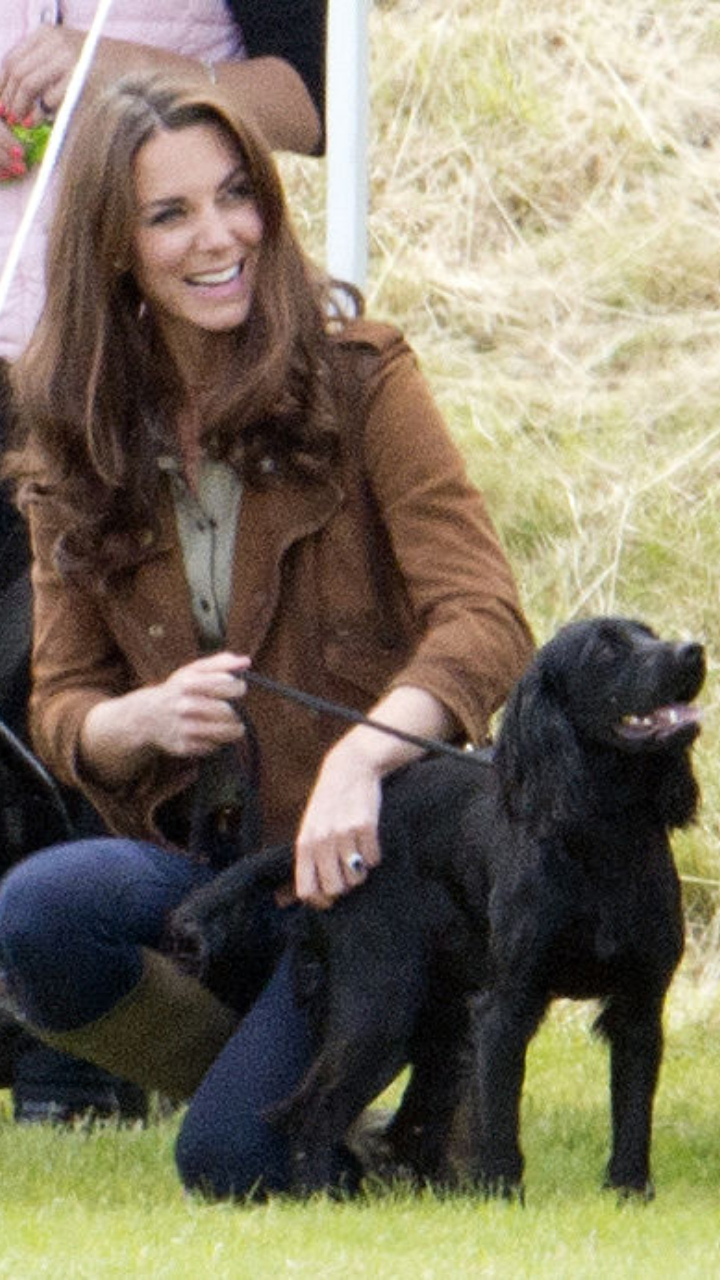 Kate Middleton y su perrito Lupo