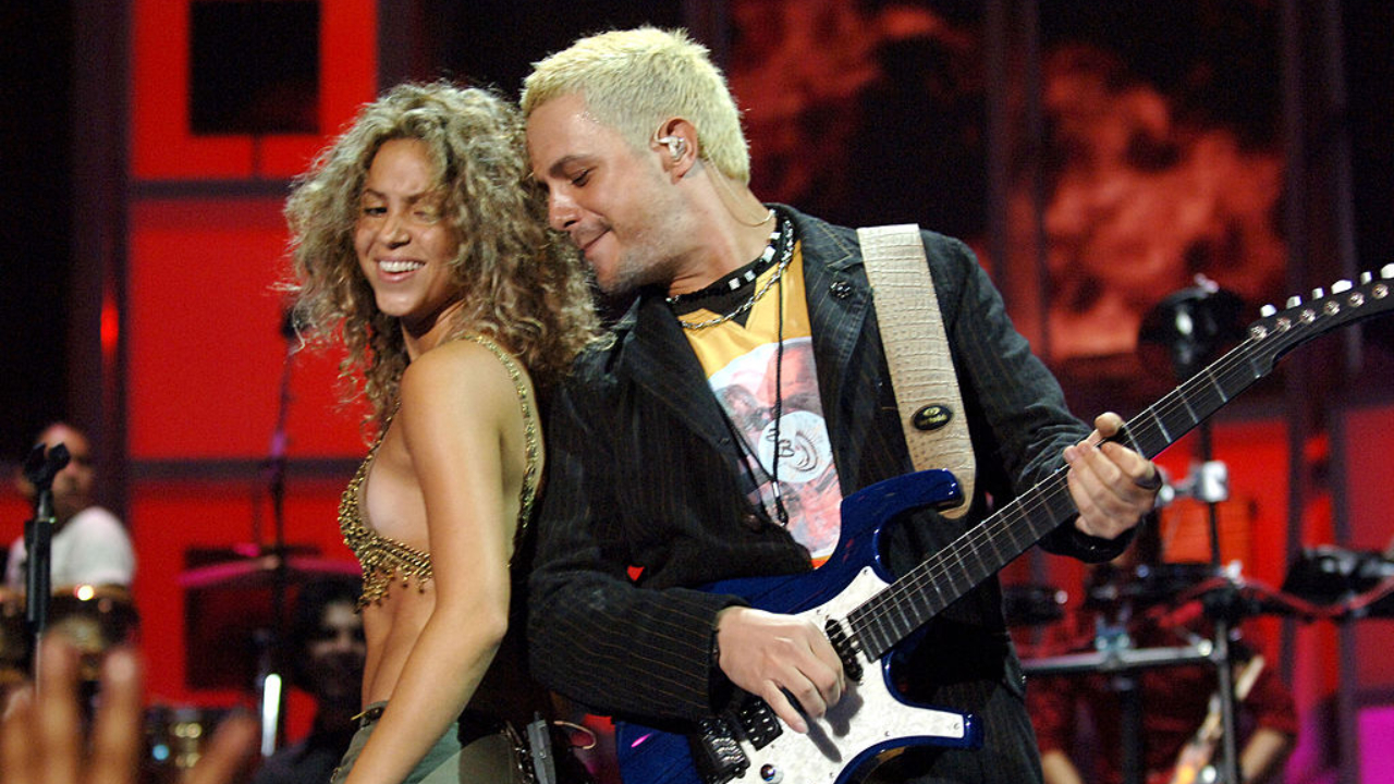 Shakira y Alejandro Sanz